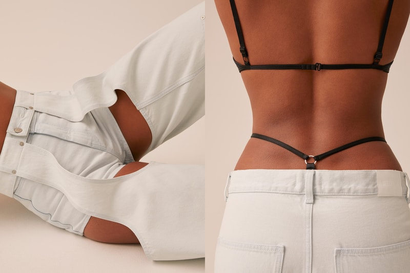 weekday jeans tops denim jeans men women collection limited edition organic sustainable fashion sage green pink light blue