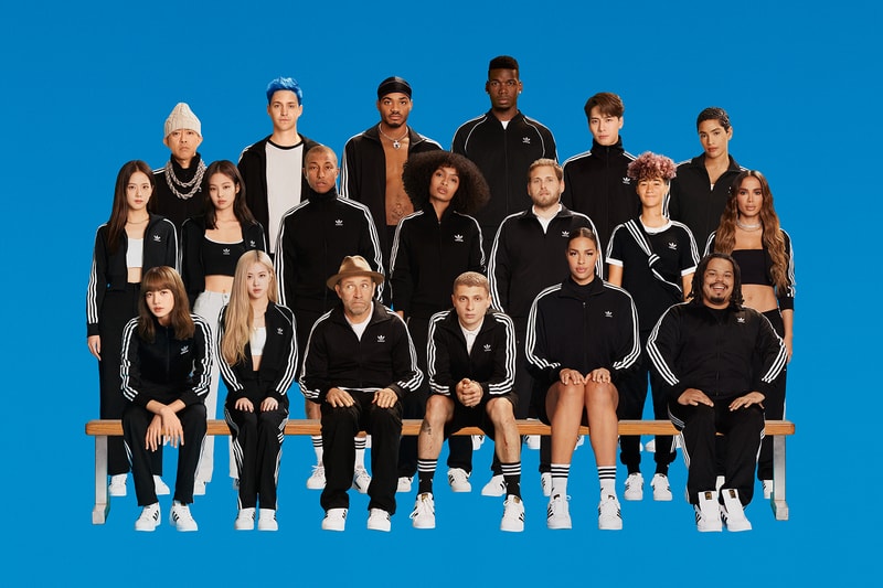 adidas originals change is a team sport campaign blackpink yara shahidi pharrell williams jackson wang jonah hill nigo 
