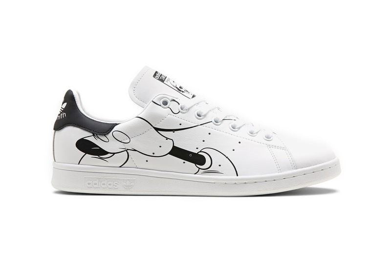 adidas originals chinese new year mickey mouse disney collaboration stan smith sneakers white 3d graphics shoes footwear sneakerhead