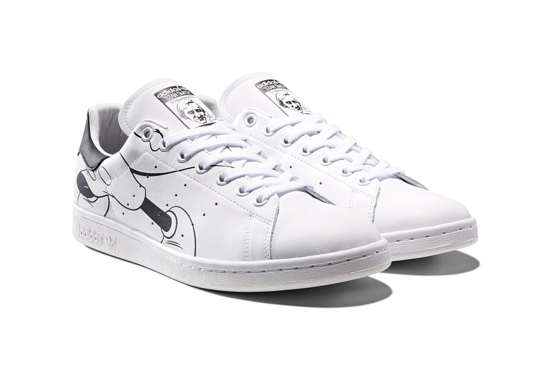 adidas originals chinese new year mickey mouse disney collaboration stan smith sneakers white 3d graphics shoes footwear sneakerhead