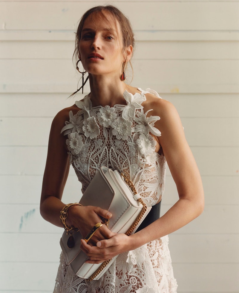 alexander mcqueen spring summer campaign lookbook sarah burton womenswear imaan hammam vivien solari felice noordhoff