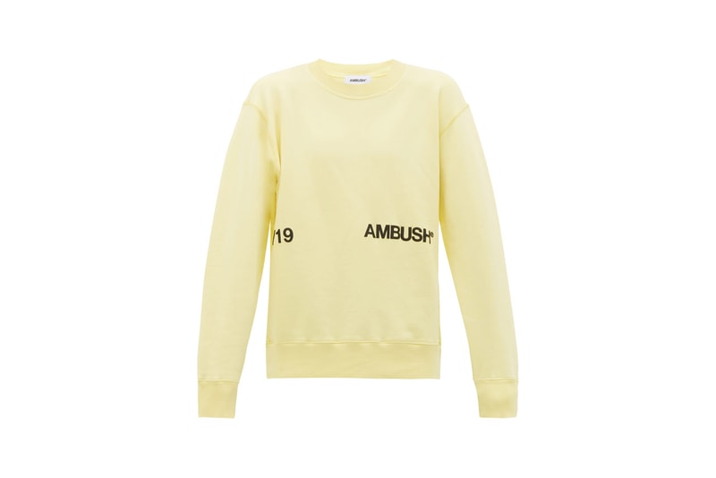 ambush matchesfashion capsule collection yoon fleece jackets sweatshirts sweatpants