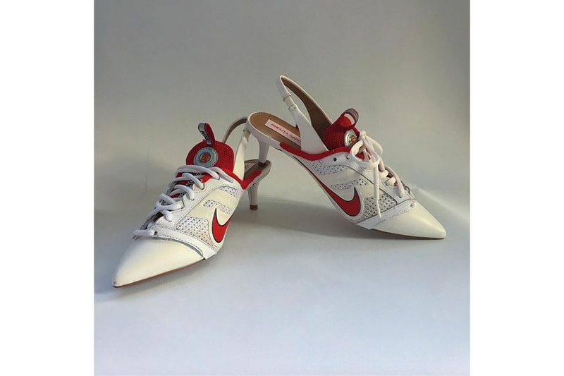 Ancuta Sarca Nike Kitten Heels Shoe Release Sneaker Upcycling Technique Sustainability