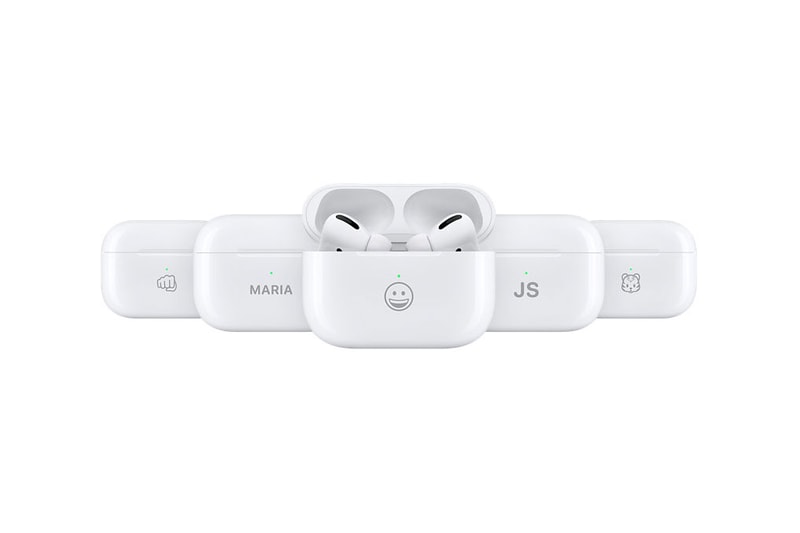 Apple AirPods Pro Case Emoji Engraving Options
