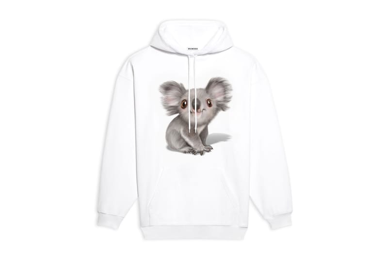 Balenciaga's Koala T-Shirt and Hoodie Will Support Australian Bushfire Relief