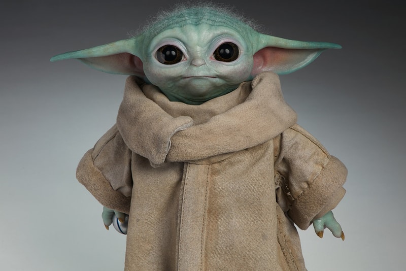 baby yoda child official life size figure star wars the mandalorian 