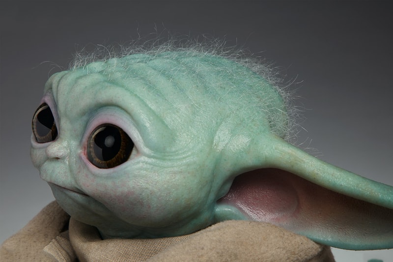 baby yoda child official life size figure star wars the mandalorian 