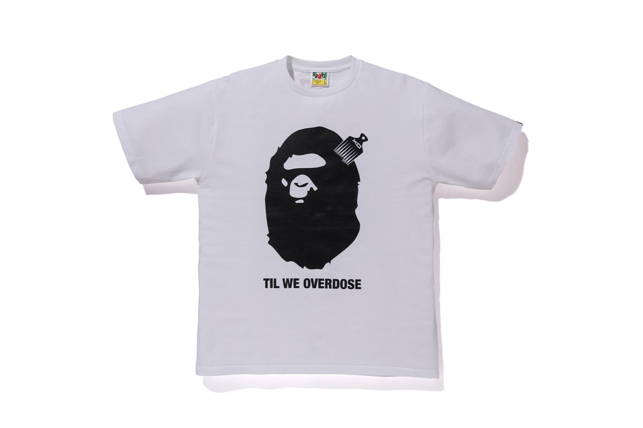 the weeknd a bathing ape xo bape hoodies t-shirts sweatpants collaboration