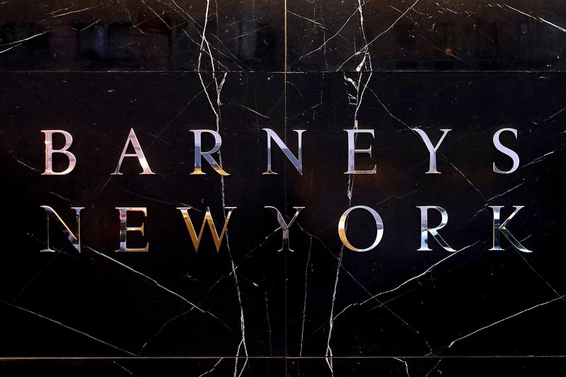 Barneys New York Logo Store Sign Exterior