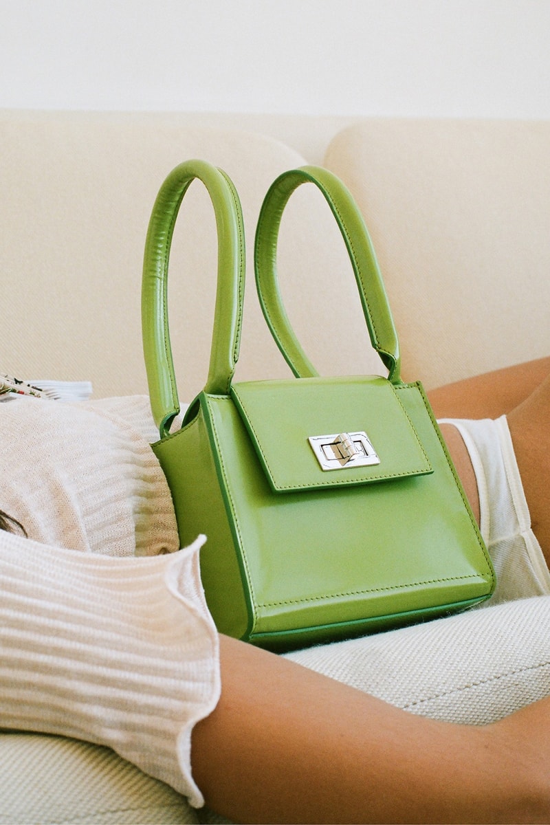 By Far Mini Croc Spring Summer 2020 SS20 Campaign Lookbook Fashion Affordable Designer Bag 