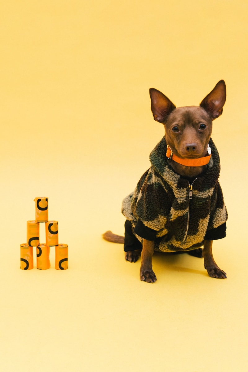 Best Dog Clothing Accessory Brands V.I.P. Camo Fleece Hoodie Heron Preston Jacquard Collar Poop Bags