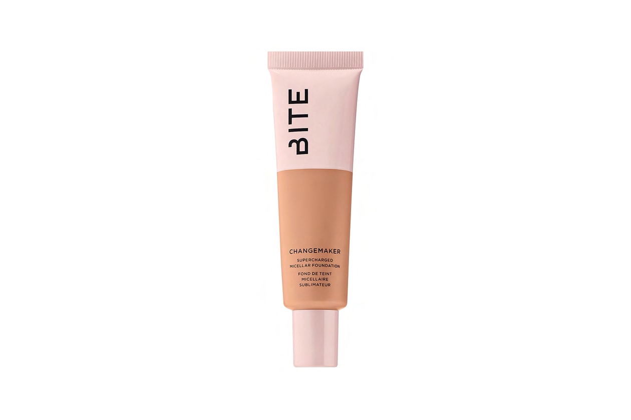 BITE Beauty Changemaker Supercharged Micellar Foundation Skin-Optimizing Primer Flexible Coverage Pressed Powder