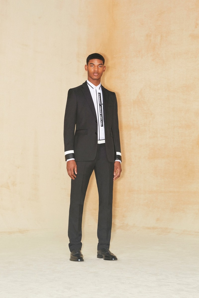 burberry pre fall 2020 collection riccardo tisci tb monogram outerwear skirts bags irina-shayk boots hats accessories 