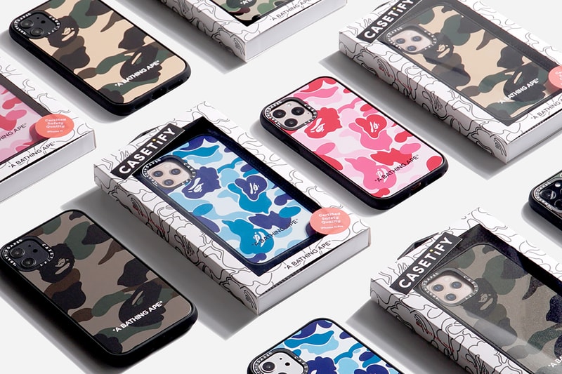 casetify bape a bathing ape collaboration apple iphone 11 pro cases tech accessories 
