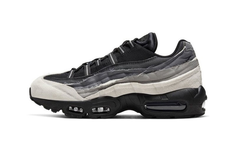 COMME des GARÇONS x Nike Air Max 95 Grey Black Ombre