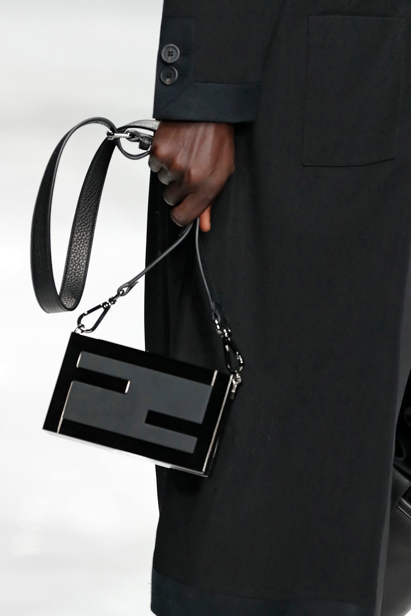 Fendi Fall/Winter 2020 Collection Mini Crossbody Black
