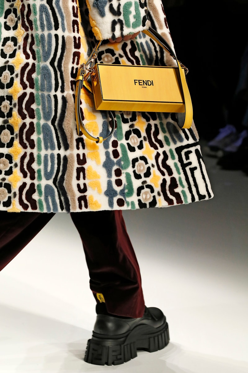 Fendi Fall/Winter 2020 Collection Bags Box Crossbody