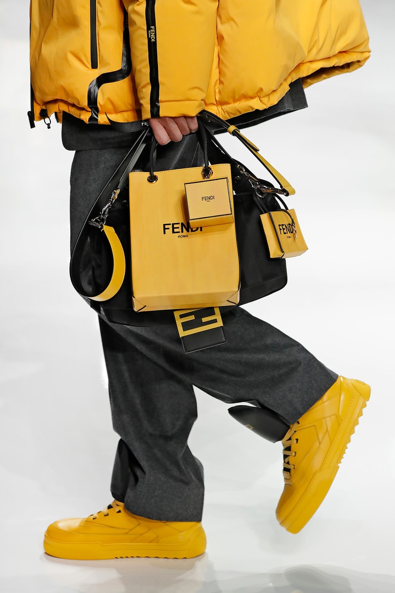 Fendi Fall/Winter 2020 Collection Shopping Bag Mini