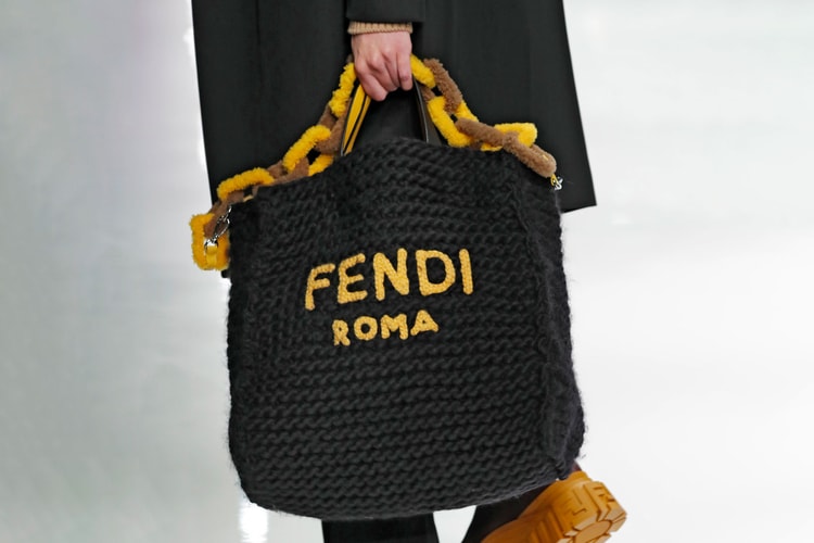 Fendi's FW20 Accessories Include Hand-Knit Versions of the Baguette and Peekaboo