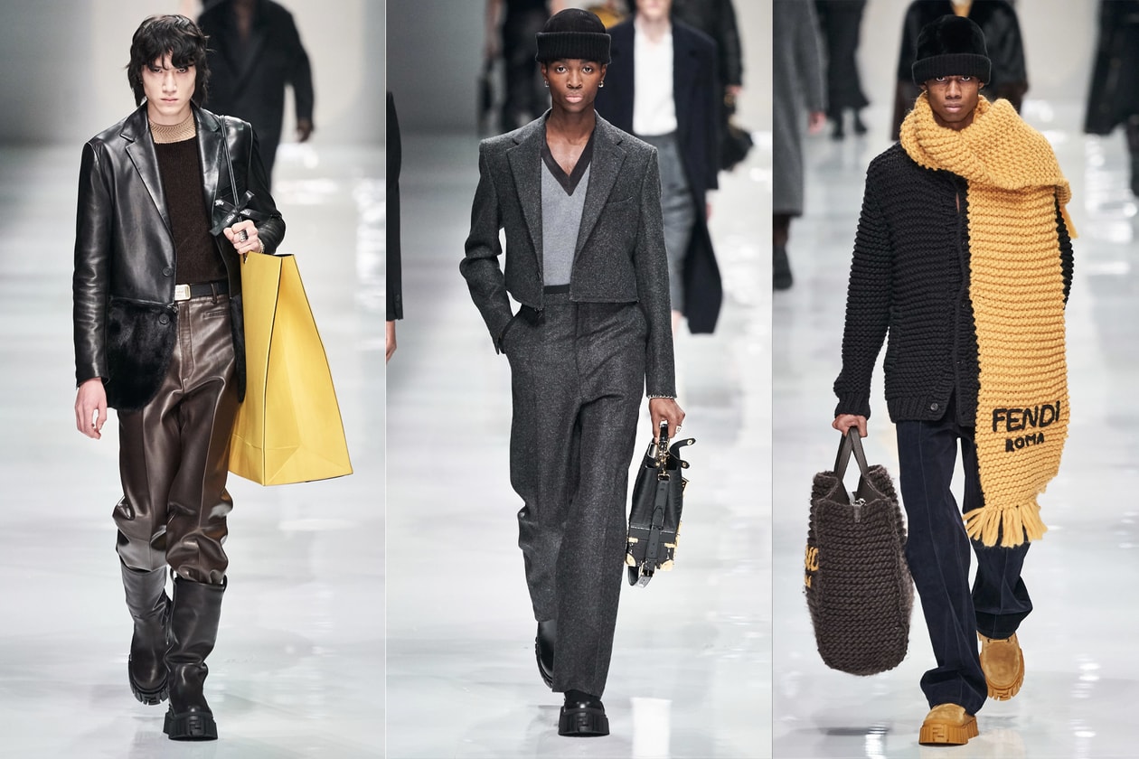 Milan Fashion Week Men's Fall/Winter 2020 Shows Prada Marni Fendi Gucci