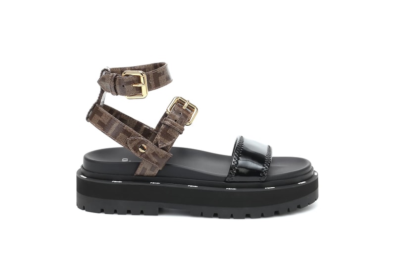 fendi neoprene canvas sandals new season footwear designer shoes