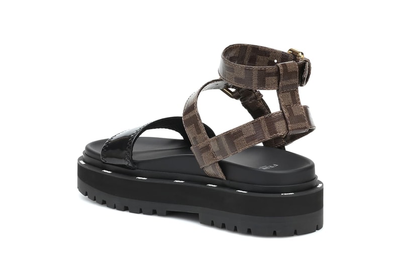 fendi neoprene canvas sandals new season footwear designer shoes