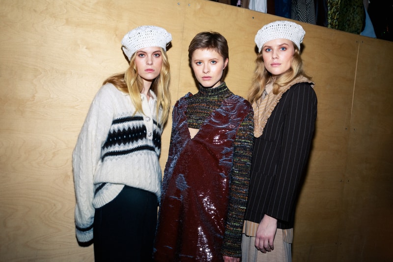 ganni copenhagen fashion week cphfw backstage runway