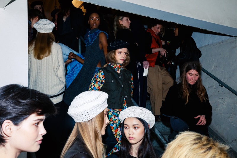 ganni copenhagen fashion week cphfw fall winter backstage runway ditte nicolaj reffstrup 