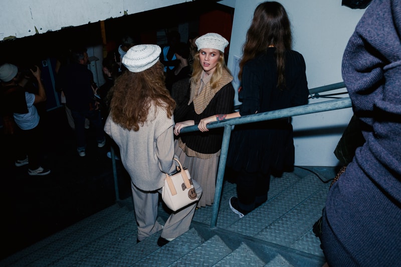 ganni copenhagen fashion week cphfw fall winter backstage runway ditte nicolaj reffstrup 