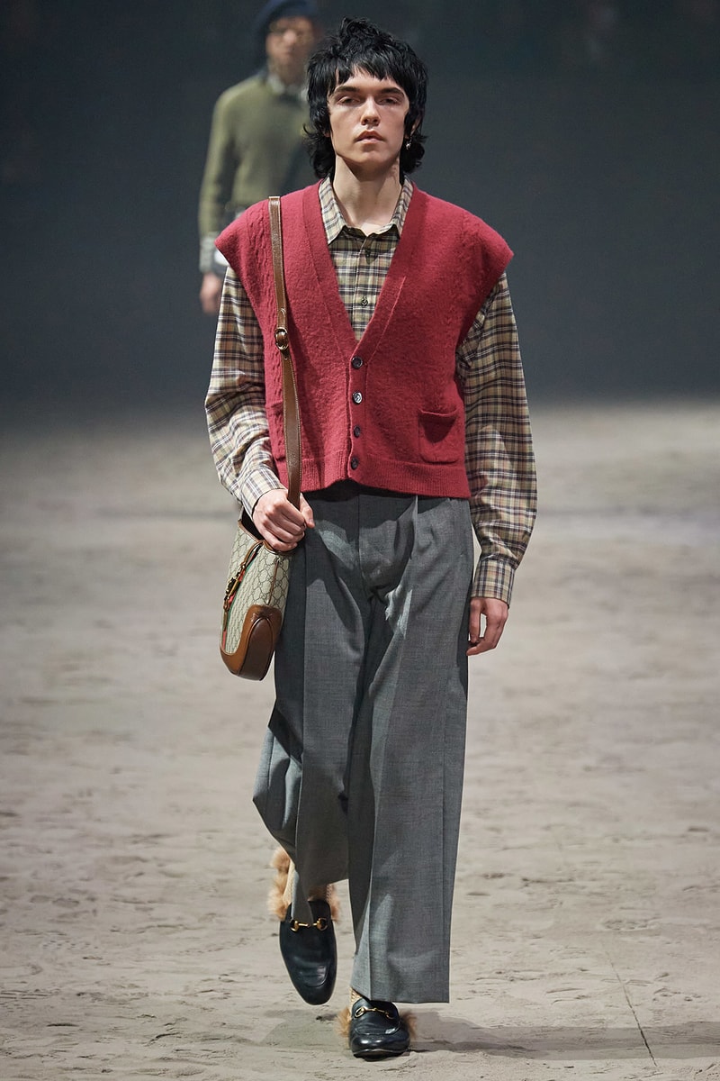 Gucci Fall/Winter 2020 Men's Collection Sweater Vest Red