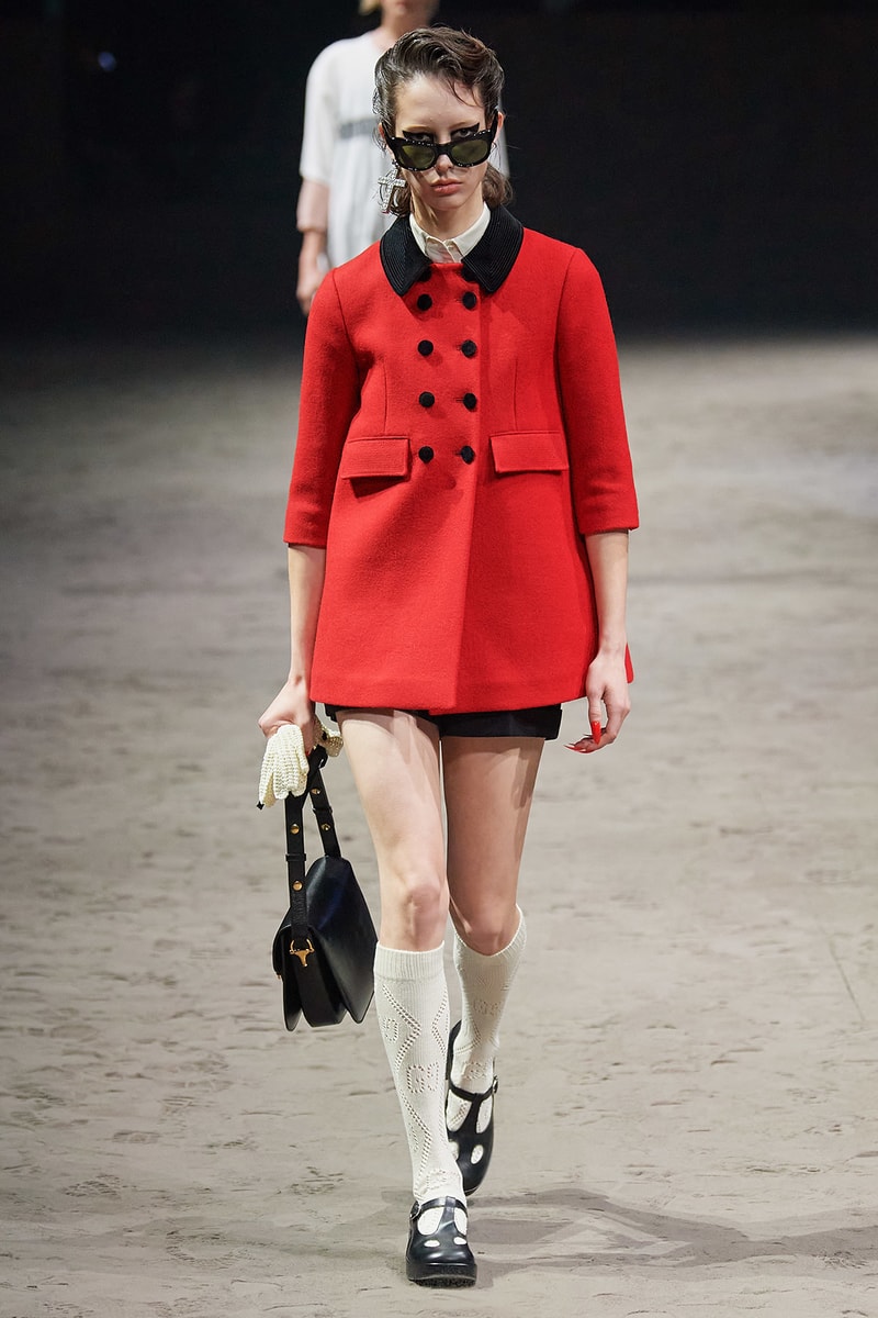 Gucci Fall/Winter 2020 Men's Collection Coat Red