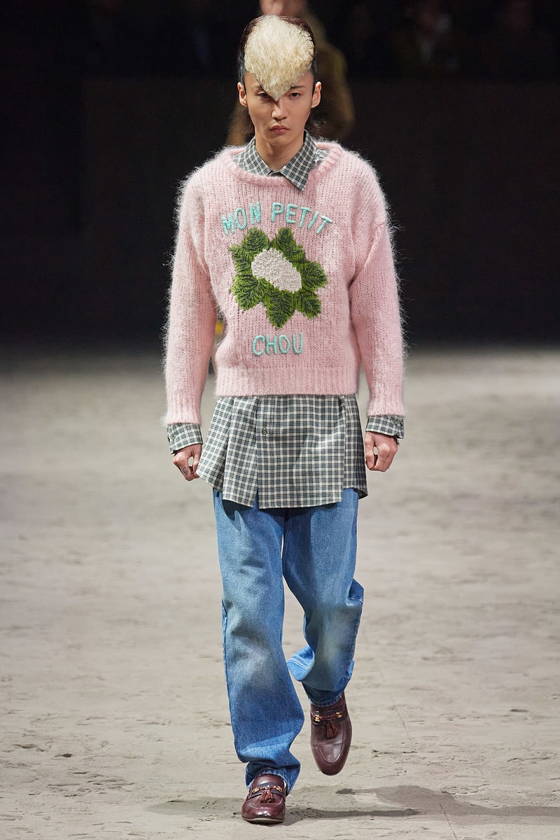 Gucci Fall/Winter 2020 Men's Collection Sweater Pink