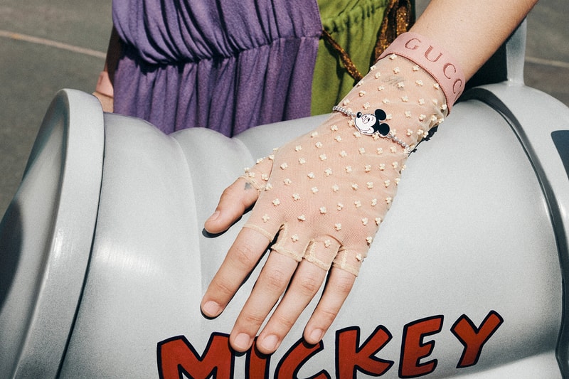 Gucci Mickey Mouse Chinese New Year Collection Campaign Tag Bracelet