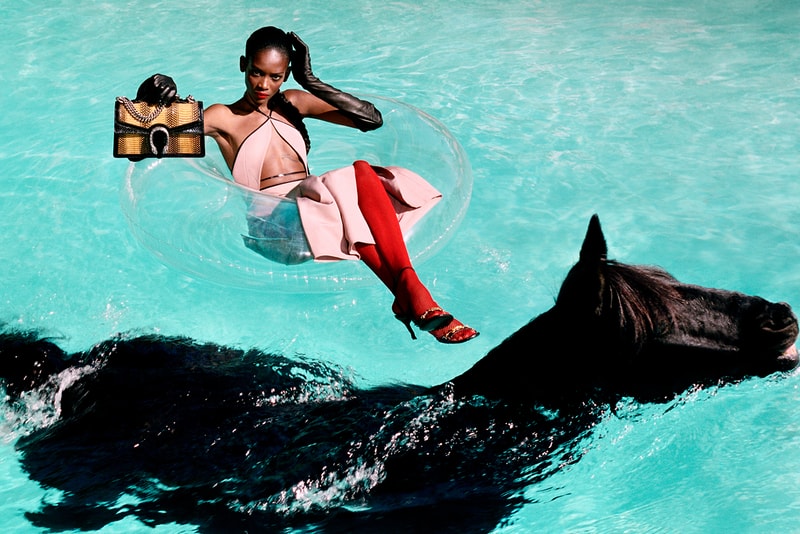 gucci spring summer advertising campaign alessandro michele yorgos lanthimos horses