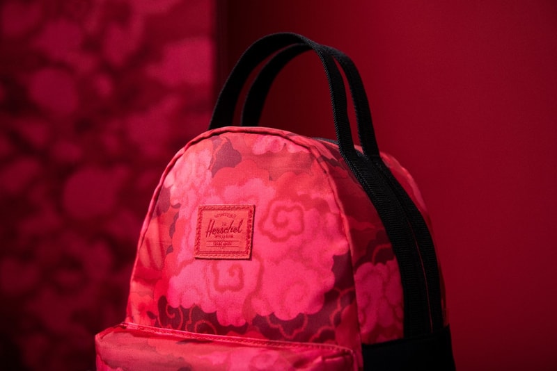 herschel lunar new year collection red black bags backpacks