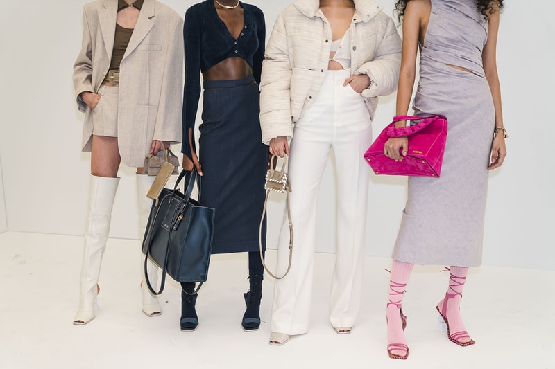 jacquemus simon porte pre fall paris fashion week mens womens collection backstage gigi hadid