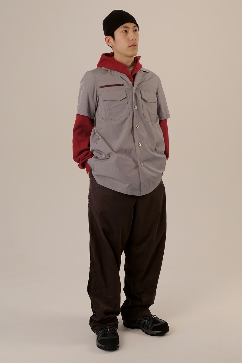 jichoi fall winter collection lookbook korean streetwear track jackets wrap skirts