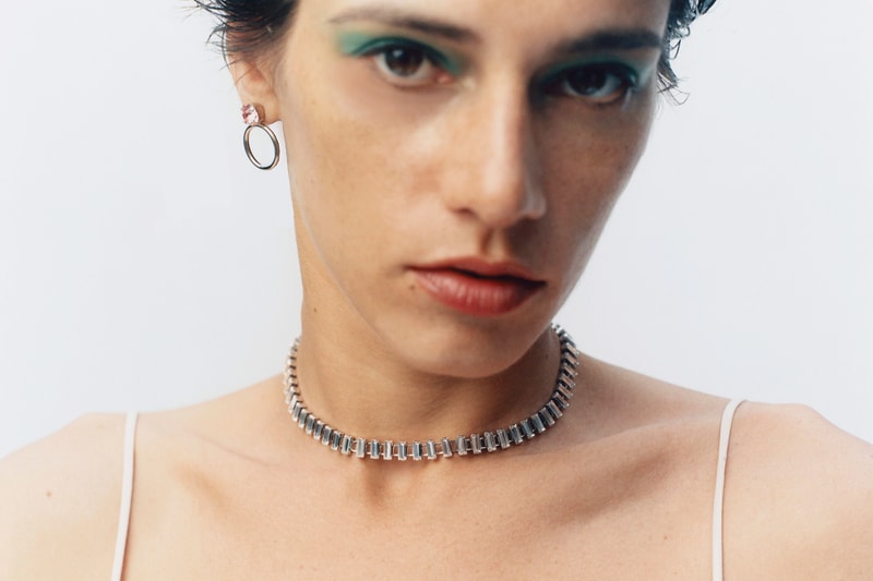 justine clenquet jewelry spring summer campaign earrings necklaces body chain