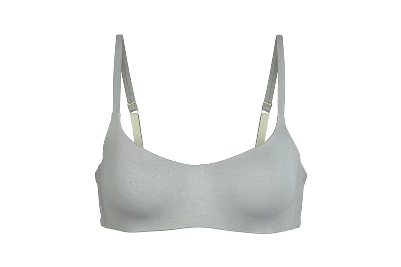 Kim Kardashian SKIMS Cotton Collection Molded Bra Mineral