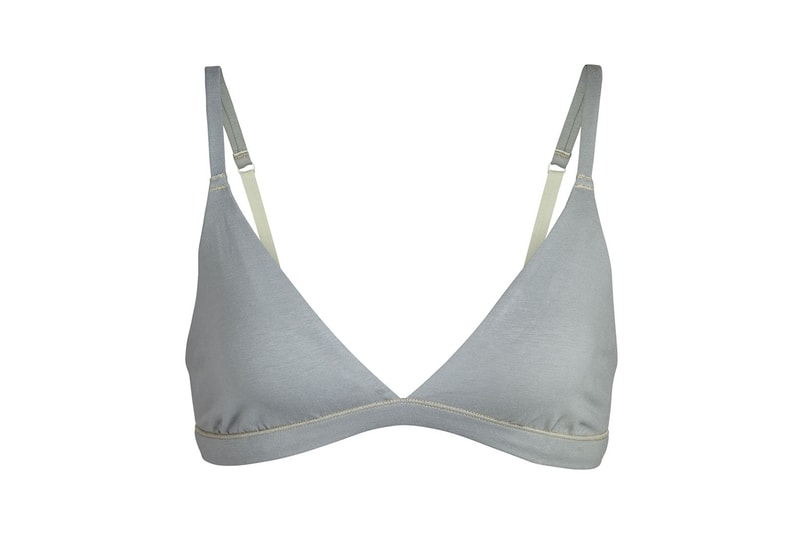 Kim Kardashian SKIMS Cotton Collection Triangle Bra Mineral