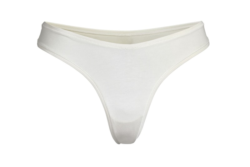 Kim Kardashian SKIMS Cotton Collection Dipped Thong Bone