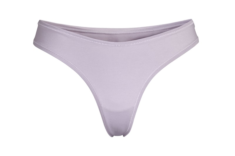 Kim Kardashian SKIMS Cotton Collection Dipped Thong Iris Mica