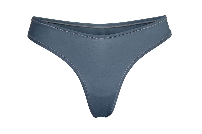 Kim Kardashian SKIMS Cotton Collection Dipped Thong Kyanite