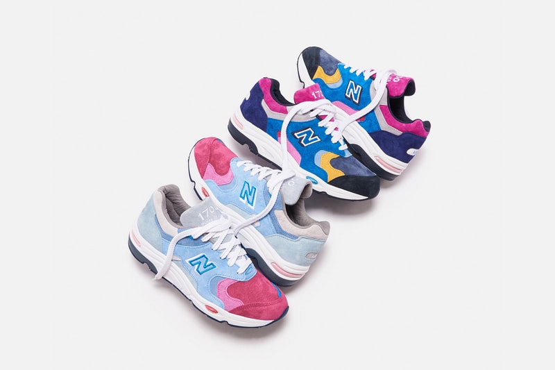 kith ronnie fieg new balance colorist 1700 limited edition sneaker release colors creatives made in usa footwear