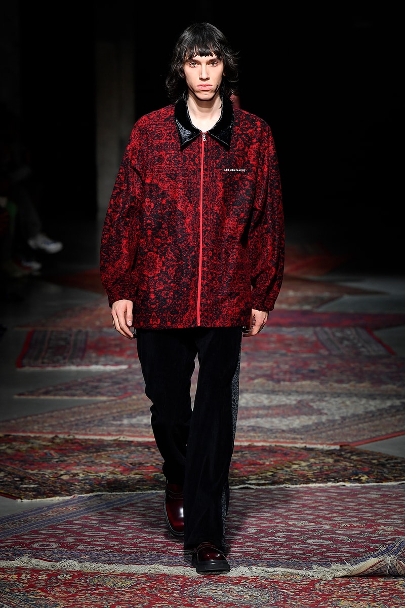 les benjamins fall winter wild east paris fashion week mens womens collection