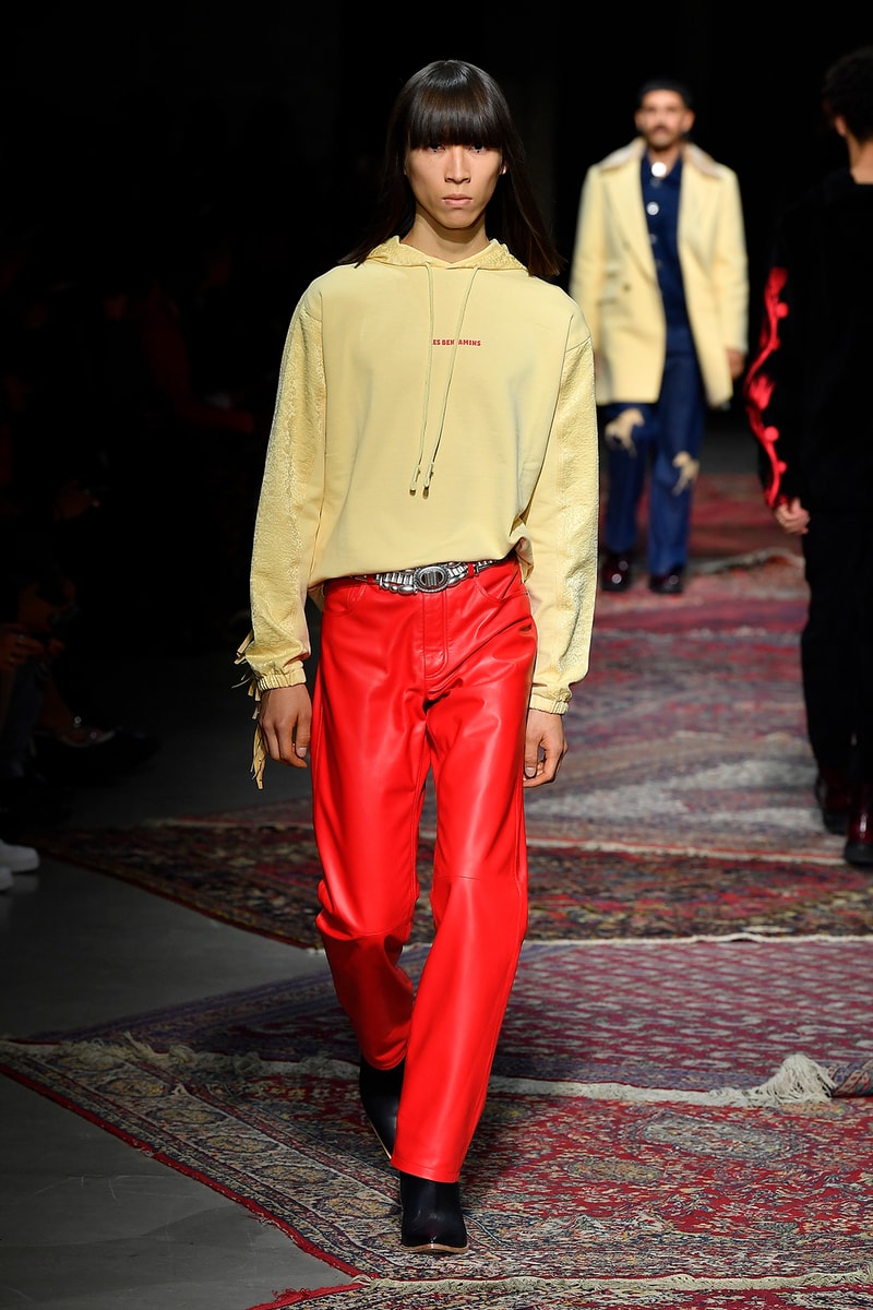 les benjamins fall winter wild east paris fashion week mens womens collection