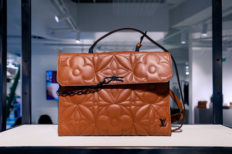 louis vuitton fall winter heaven on earth collection virgil abloh closer look blue wallets sneakers