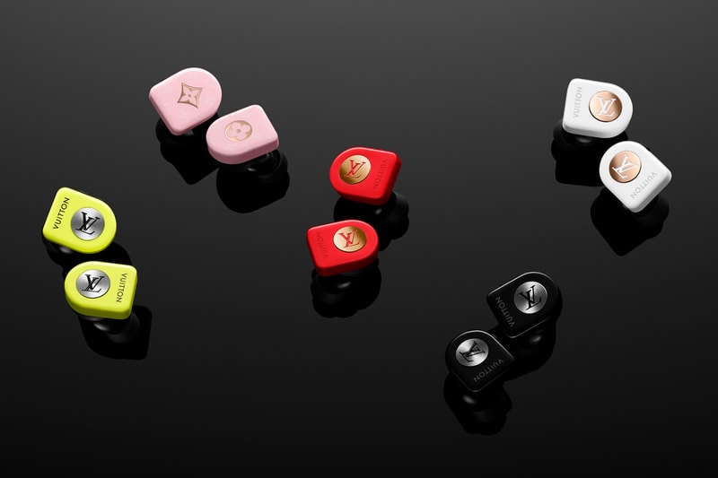 Louis Vuitton Horizon Earphones Monogram Colors Yellow Pink Red Black White