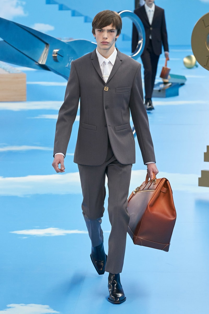 Louis Vuitton Virgil Abloh Fall/Winter 2020 Show Paris Fashion Week Men's Collection 