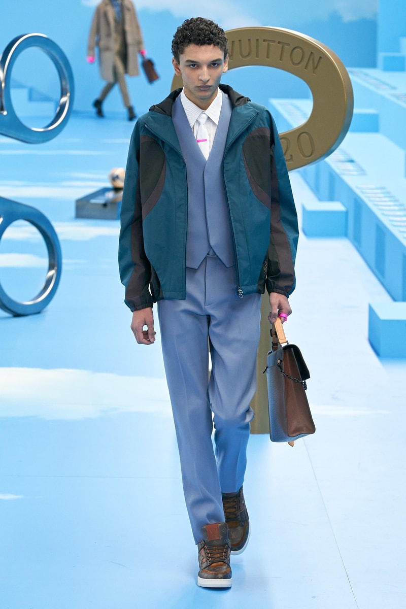 Louis Vuitton Virgil Abloh Fall/Winter 2020 Show Paris Fashion Week Men's Collection 